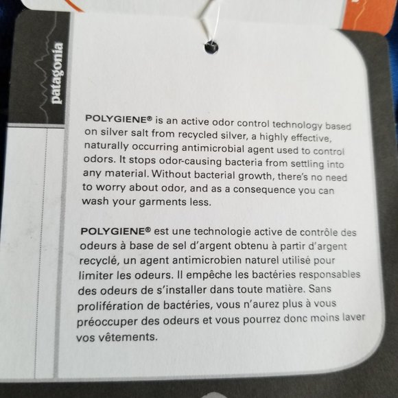 Patagonia Women’s Short Sleeve Crew Neck Fore Runner Shirt Blue - Picture 9 of 14